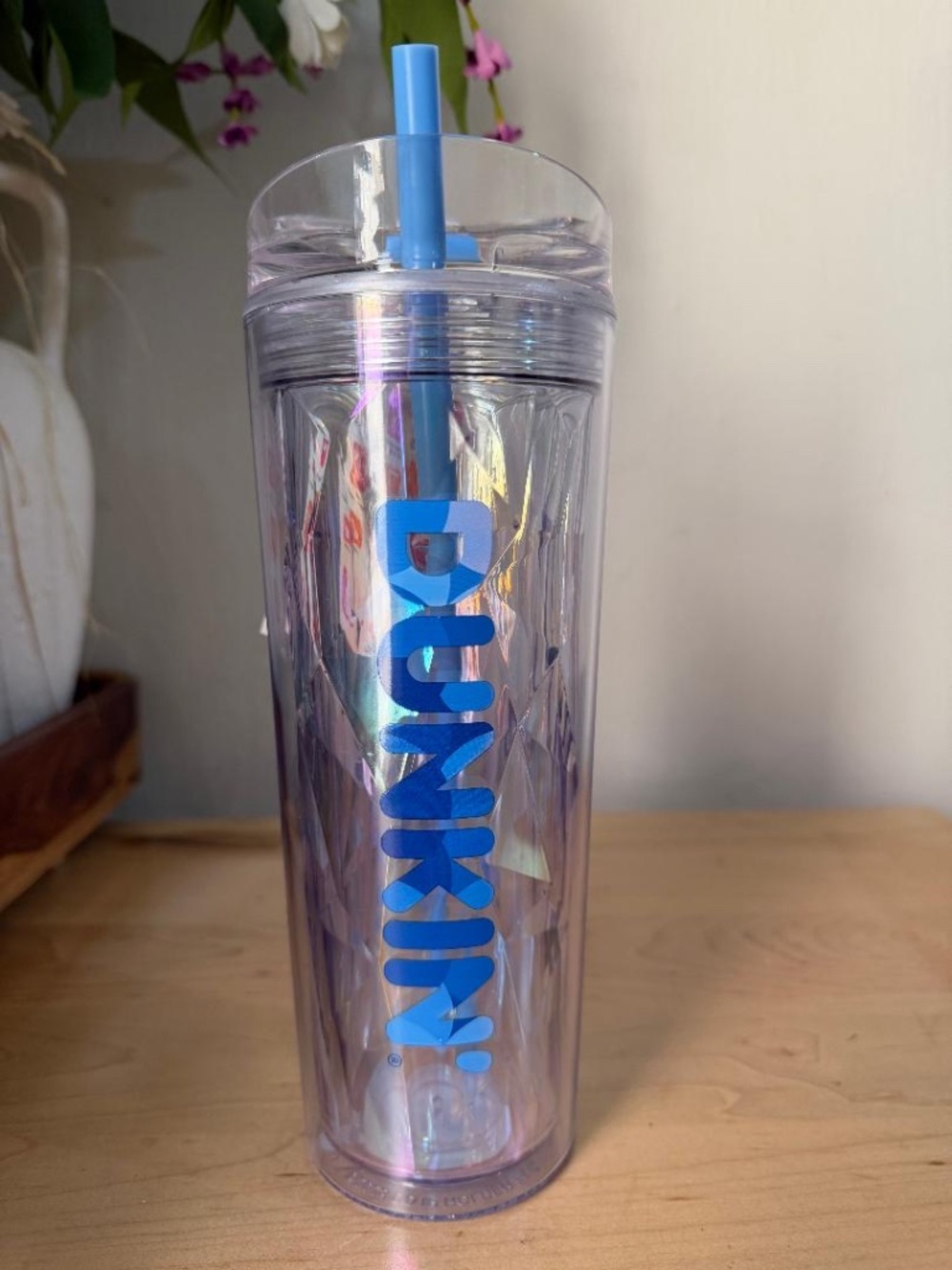 NWT Dunkin Donuts 24 oz Insulated Tumbler (Blue)
